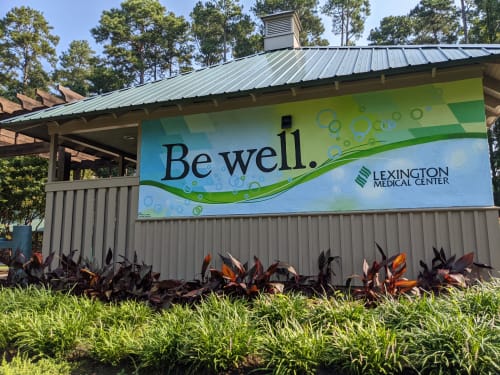 Lexington Medical Center "Be Well' Campaign Murals | Street Murals by Girls Who Paint Murals
