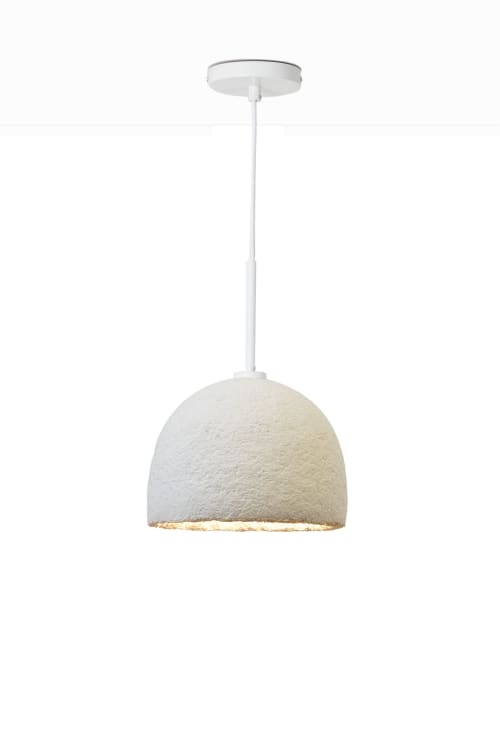 MushLume Cup Light Pendant | Pendants by Danielle Trofe Design