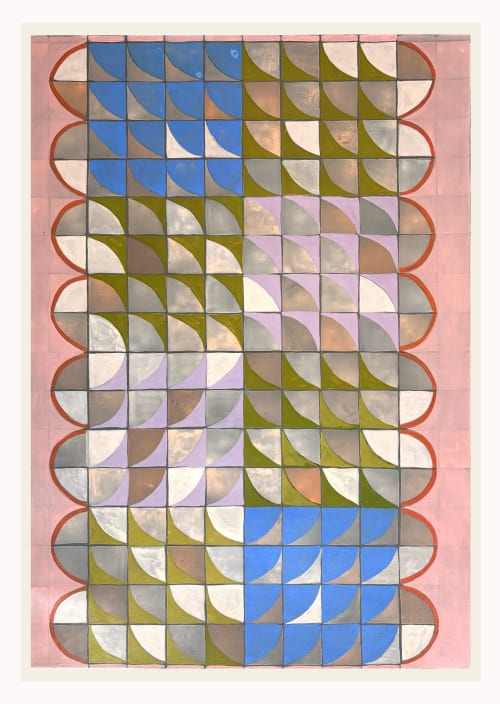 Untitled (PP #18) | Oil And Acrylic Painting in Paintings by Marcie Paper