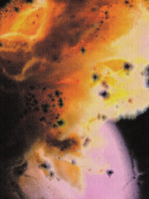 Warm Hug - Limited Edition Abstract Giclée Canvas Art | Prints in Paintings by ZYŪMIN