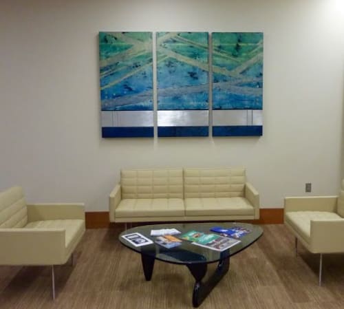 Archilocus' View | Paintings by Helene Steene | University of Kentucky Gatton College of Business and Economics in Lexington
