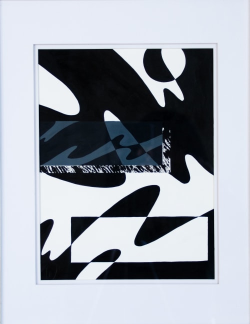 Afterwave 4 | Oil And Acrylic Painting in Paintings by Johnny Draco