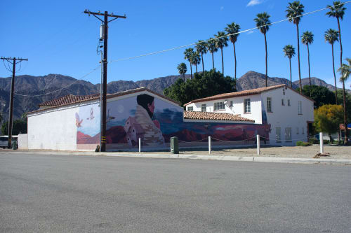 Bird Song | Street Murals by Nate Frizzell | La Quinta Museum in La Quinta