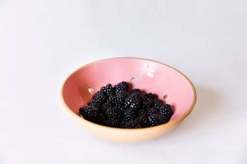 Berry Bowl Colander | Dinnerware by Tina Fossella Pottery