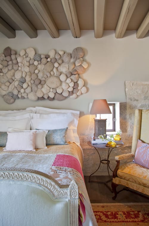 All Like Sheep Crocheted Headboard Wall Hanging | Wall Sculpture in Wall Hangings by Holly Guertin