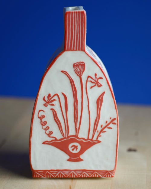 Spring Perennials Vase | Vases & Vessels by Lydia Horne Ceramics