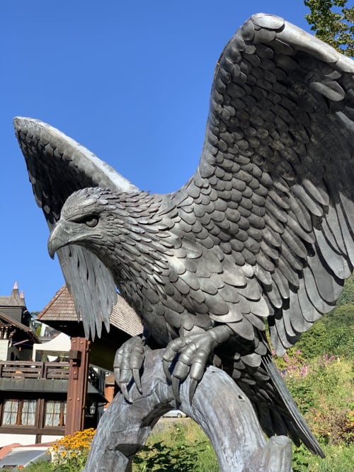 Triberg's Giant Eagle | Public Sculptures by Thrussells