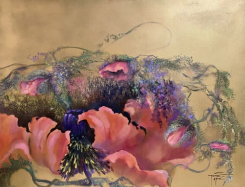 Poppy Dream-Original Artwork | Oil And Acrylic Painting in Paintings by Christiane Papé