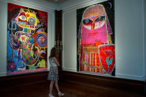 The Warriors of Light Project | Paintings by Max Vityk | Ukrainian Institute of America in New York