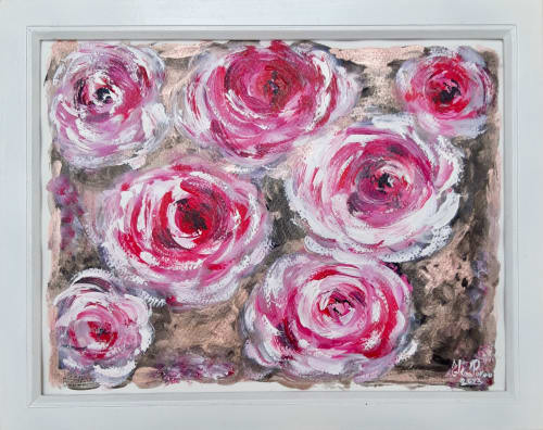 Blooming season | Oil And Acrylic Painting in Paintings by Elena Parau