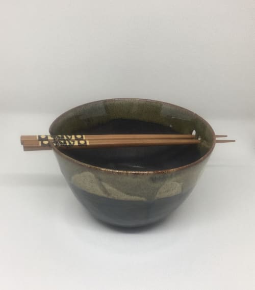 Handmade pottery noodle bowls | Dinnerware by Rosie Hay Ceramics