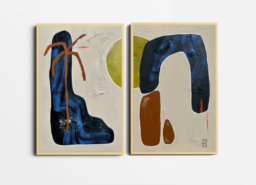 Sun On My Back | Paintings by by Danielle Hutchens