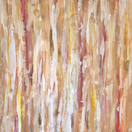 'DESERT WiND' original abstract painting by Linnea Heide | Paintings by Linnea Heide contemporary fine art