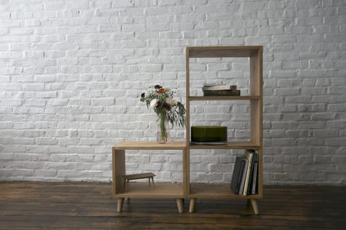 Yarrow Collection Free Standing Modular Shelving | Storage by FU