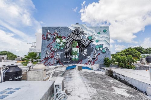 The Takers | Street Murals by Kill Choy