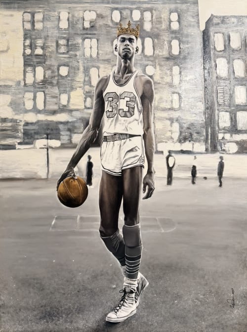 The Young Baller - Legendary Royalty | Drawing in Paintings by Bringing Life To Art LLC (B.A.T.L. LLC)