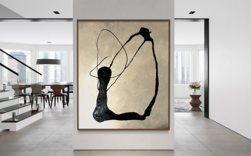 “Sunset Strip” 72”x60” abstract