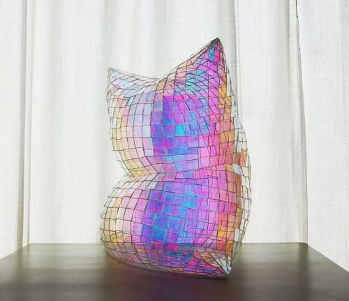 Holograph Pillow | Sculptures by Colin Roberts Art