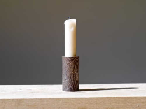 Douglas fir candle holder | Sculptures by MWP Furniture Design