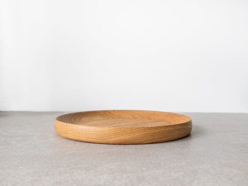 F-Plate Wooden - Naturel Kestane | Dinnerware by Foia