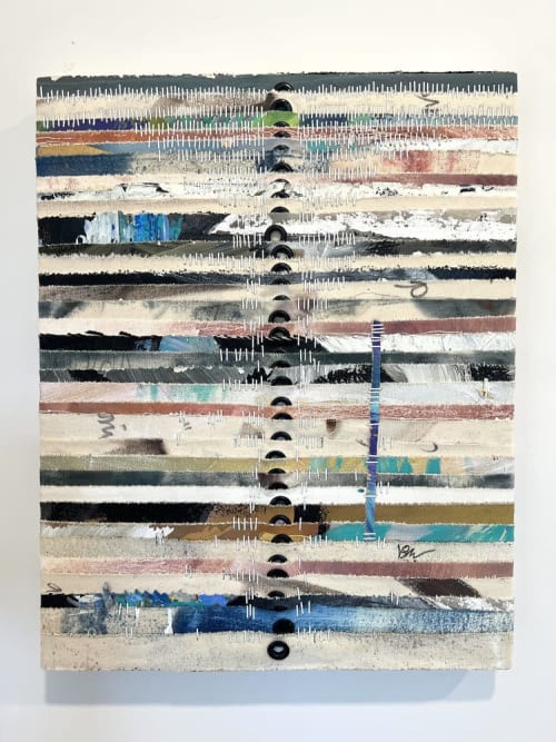 Stabilize: Last One | Mixed Media in Paintings by Veronica Bruce Woodward