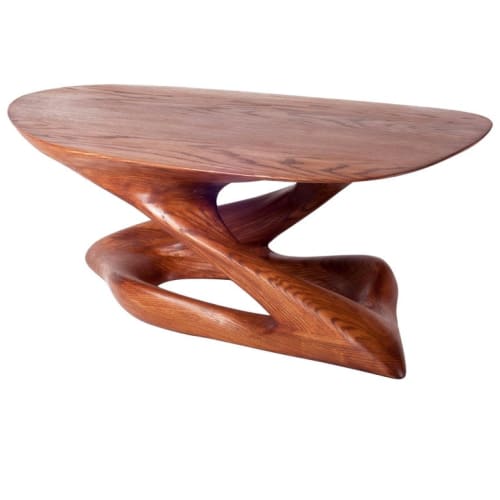 Amorph Plie Coffee Table, Stained Walnut | Tables by Amorph
