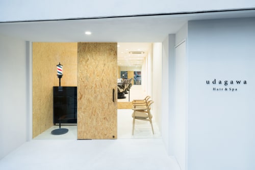 UDAGAWA HAIR & SPA | Interior Design by MIKIYA KOBAYASHI & IMPLEMENTS