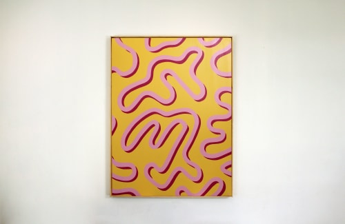 Freedom of Daughters | Paintings by Nicole (NNUZZO) Poppell | Daughter's Diner in Oakland