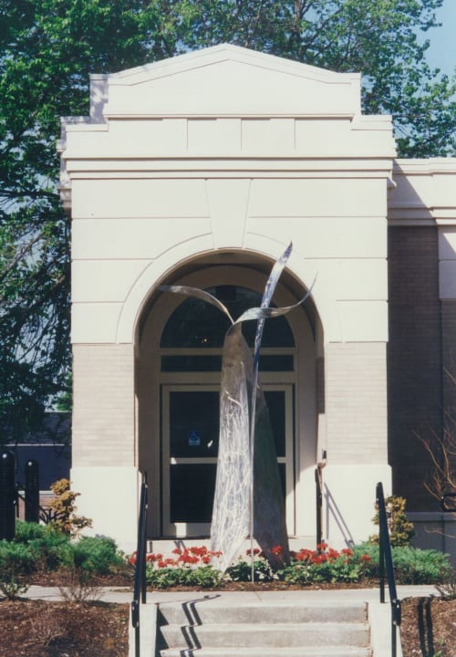 Monument to the Joy of Living | Public Sculptures by Dave Caudill | Crescent Hill Library in Louisville