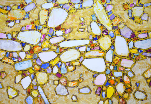 Gold around 2. | Oil And Acrylic Painting in Paintings by IRYNA KASTSOVA