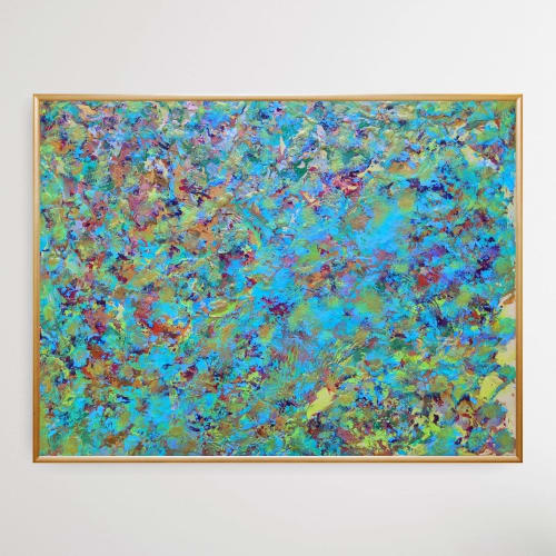 Elevate | Oil And Acrylic Painting in Paintings by Soulscape Fine Art + Design by Lauren Dickinson