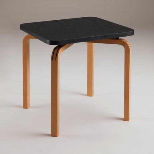 CURVEiture Black Side Table | Tables by Carol Jackson Furniture