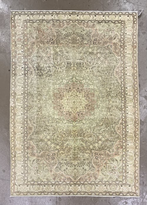 Vintage Turkish Rug | 6.8 x 9.8 | Small Rug in Rugs by Vintage Loomz