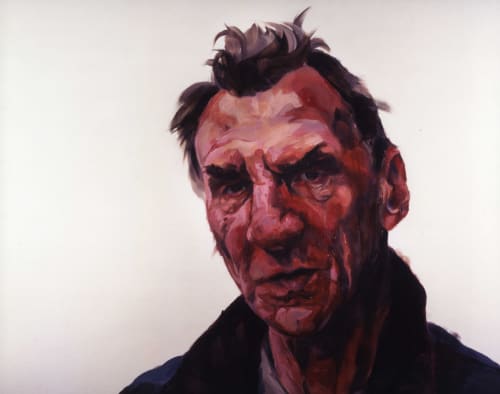 Portrait of Len Patterson | Paintings by Kim Hart. Portraitist.