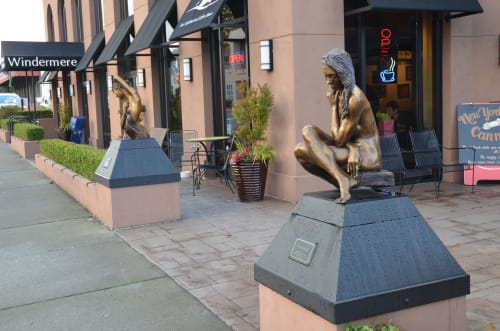 Transfixed | Sculptures by David Varnau | Cafe Louvre in Edmonds