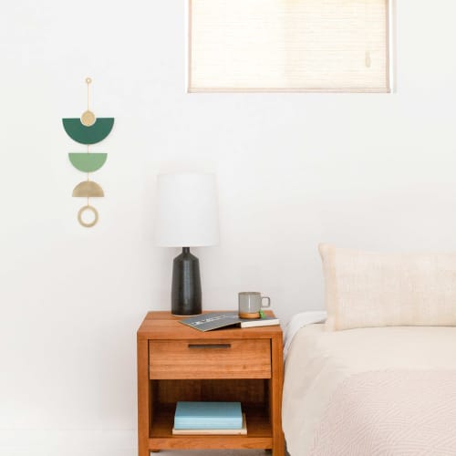 Frond Wall Hanging in Green | Wall Sculpture in Wall Hangings by Circle & Line