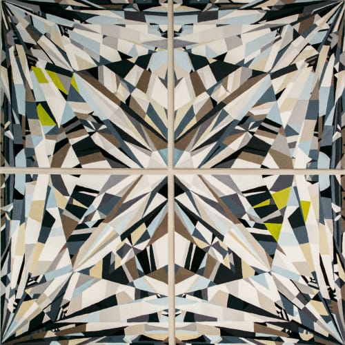 Diamond No 1 | Oil And Acrylic Painting in Paintings by Marina Astakhova