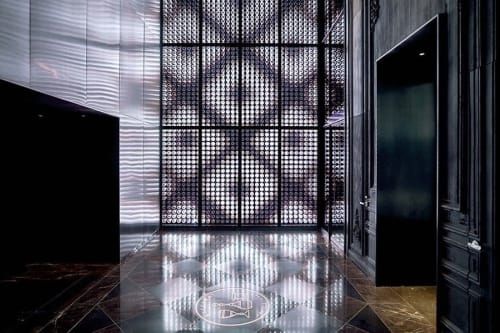Harcourt Wall | Lighting by Sosolimited | Baccarat Hotel & Residences New York in New York