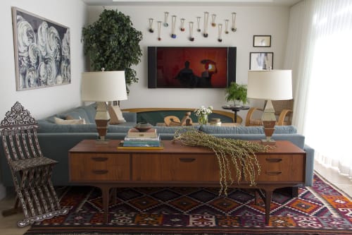 Painted Knots | Wall Sculpture in Wall Hangings by Cassandra Smith