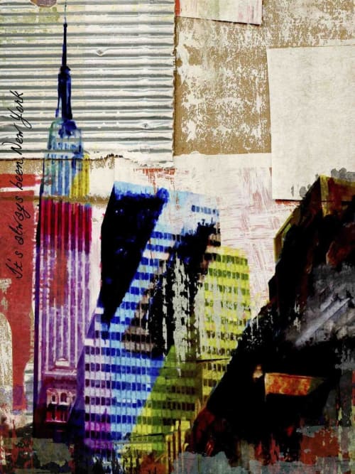 It's always been, New York | Oil And Acrylic Painting in Paintings by Irena Orlov