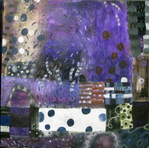 Winter Series #4 | Oil And Acrylic Painting in Paintings by Tati Kaupp