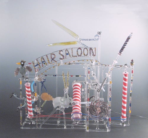 Hair Saloon | Sculptures by Bandhu Dunham