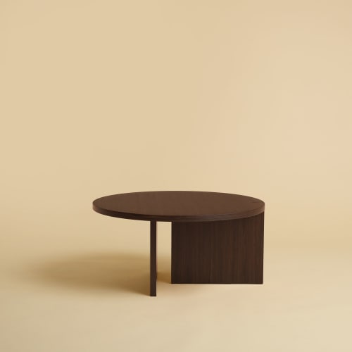 Smoked Oak Coffee Table - MINAMI by Lebanto | Tables by Lebanto