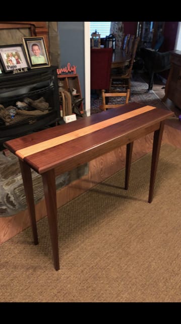 Console Table | Tables by Peach State Sawyer Services