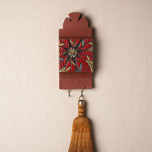 Wall Hanger - Poinsettia | Art & Wall Decor by Clare and Romy Studio
