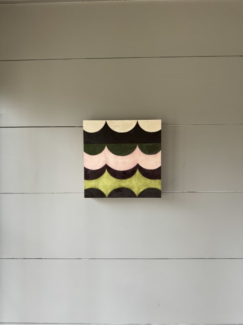 Untitled (Panel Study III) | Oil And Acrylic Painting in Paintings by Hailey Young