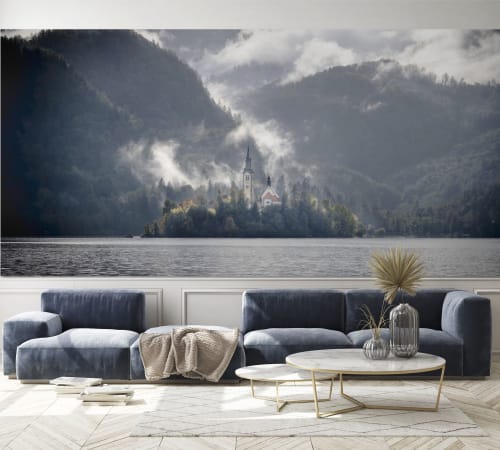 Misty Chapel | Wallpaper in Wall Treatments by Jay Mason