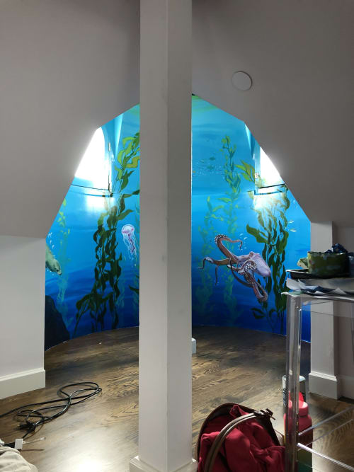 Turret | Murals by Bryana Fleming