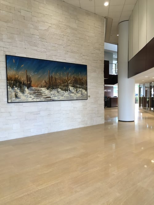 Pathway to Tranquility | Oil And Acrylic Painting in Paintings by Harris Design Studios