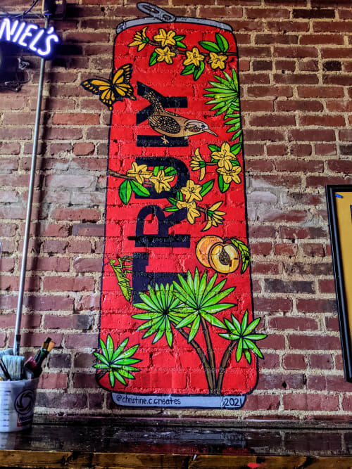 TRULY Hard Seltzer: South Carolina Edition | Street Murals by Girls Who Paint Murals
